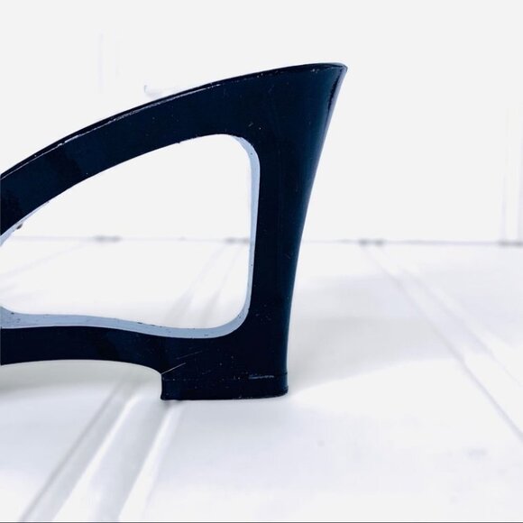 BROWNS BRAVO FLORAL WOODEN WEDGE  SUMMER MULTICOLOURED GOLD STUDS SANDALS - Picture 11 of 16